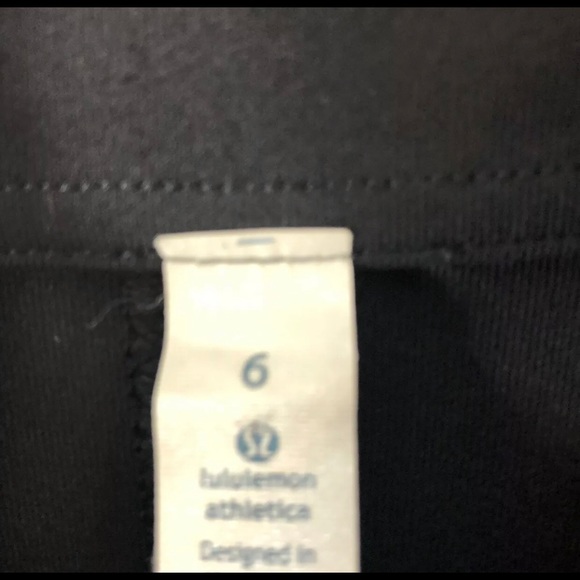 Lululemon SZ6 black jacket  Ethos dance  academy - Picture 7 of 8